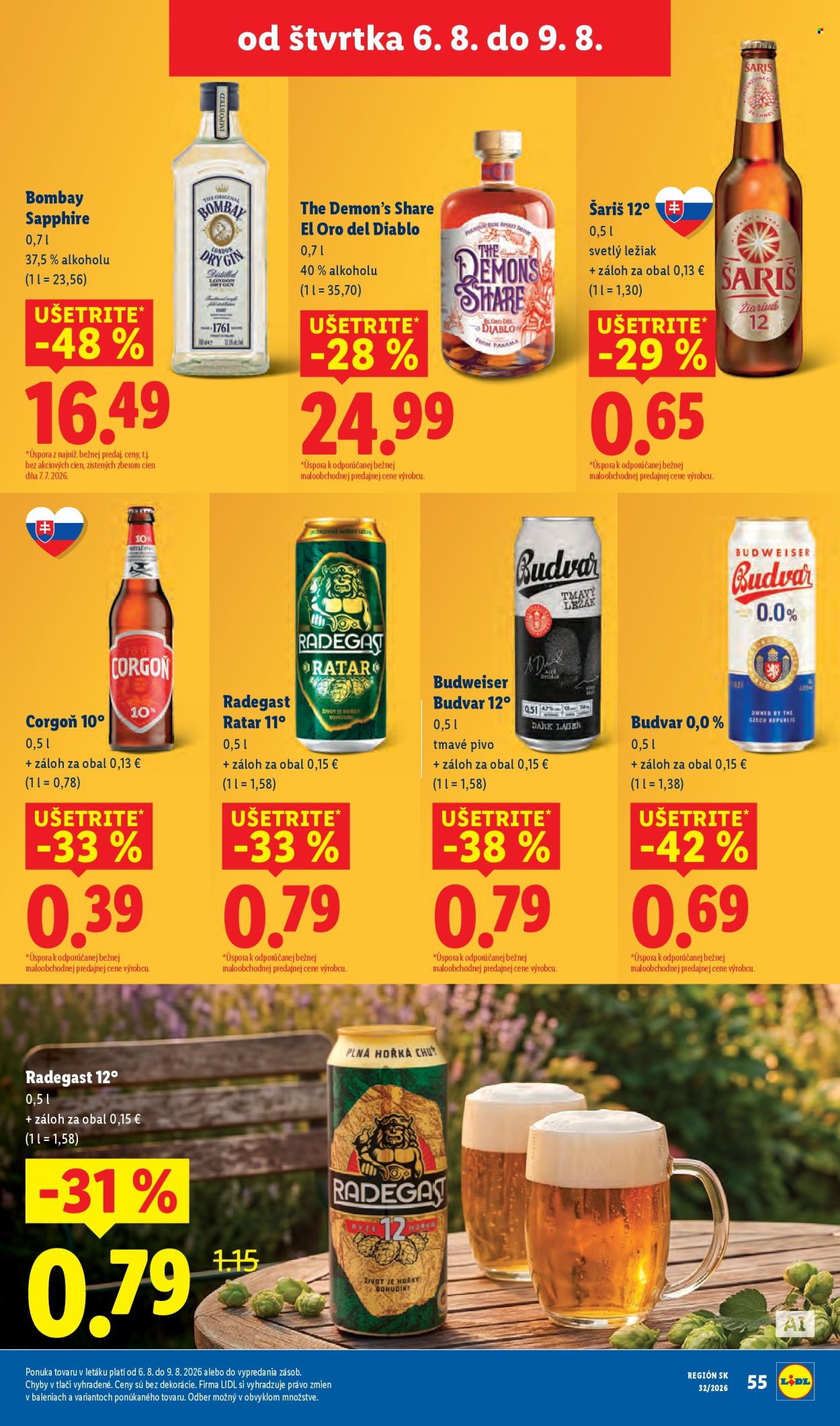 Leták Lidl - 3.8.2026 - 9.8.2026. Strana 72