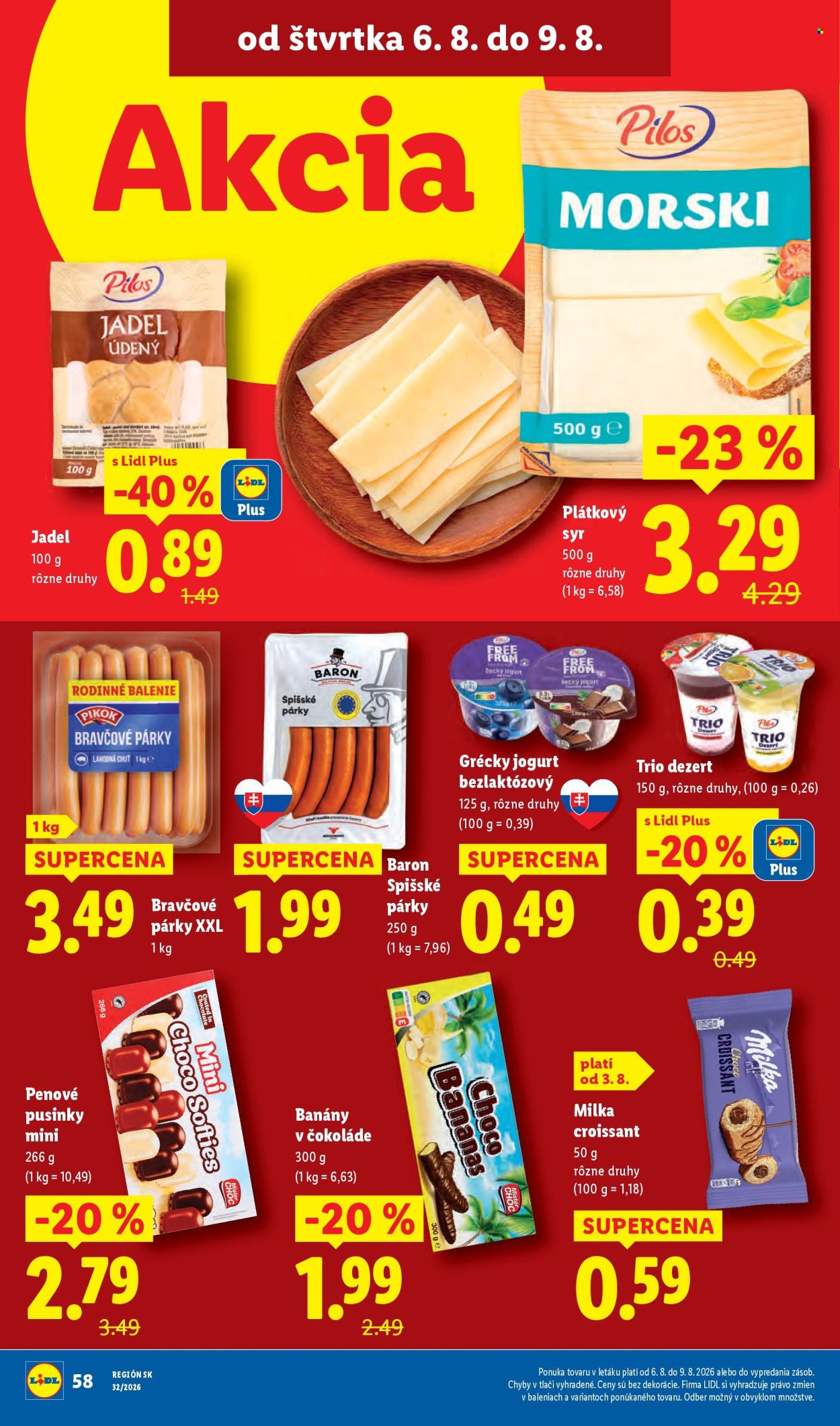 Leták Lidl - 3.8.2026 - 9.8.2026. Strana 78