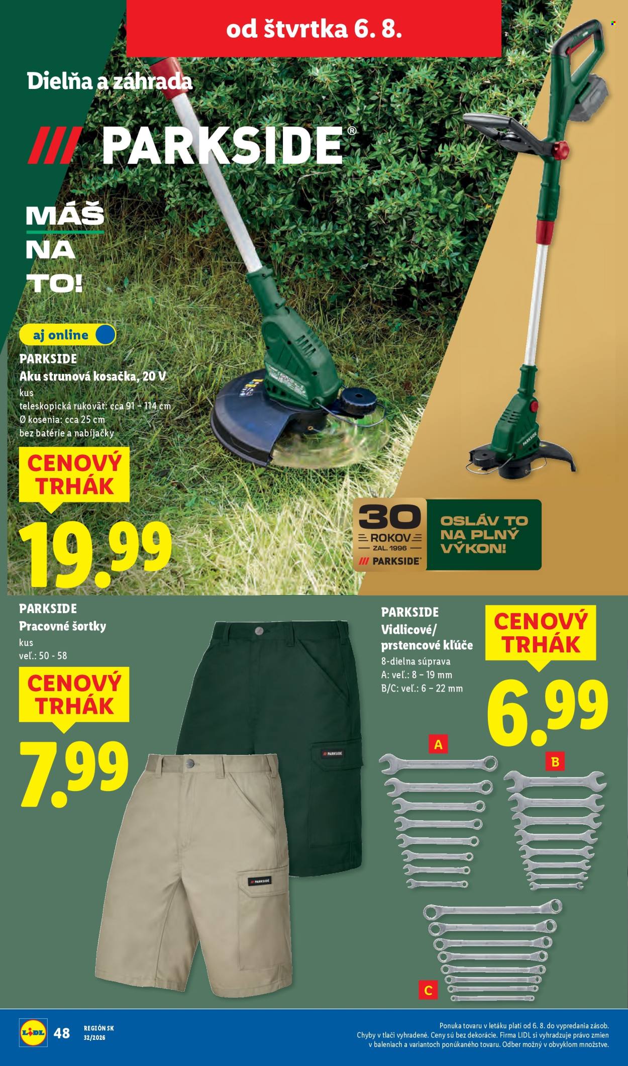 Leták Lidl - 3.8.2026 - 9.8.2026. Strana 91