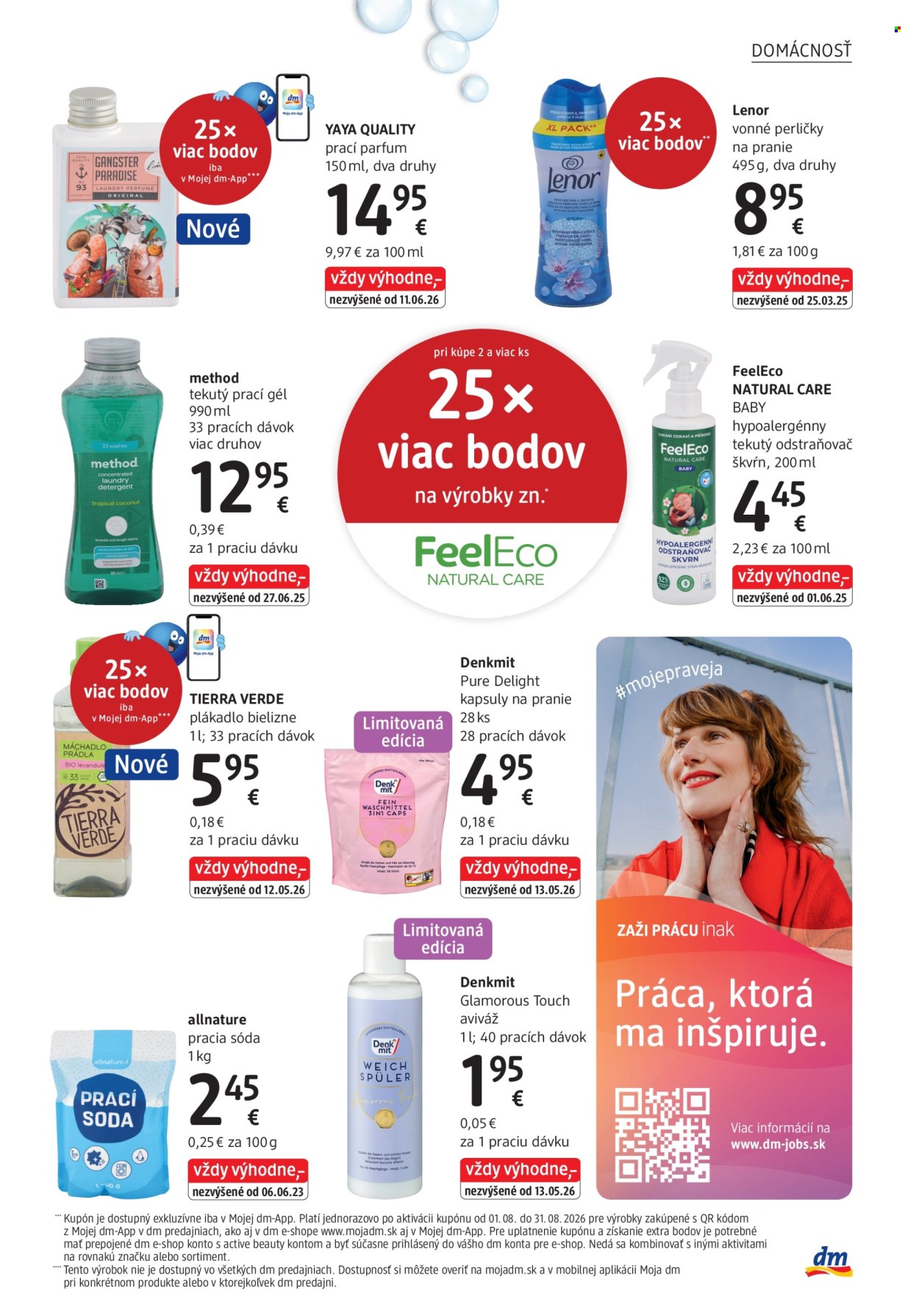 Leták dm drogerie - 1.8.2026 - 31.8.2026. Strana 29