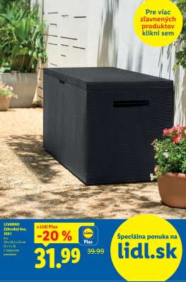 LIVARNO Záhradný box, 250 l