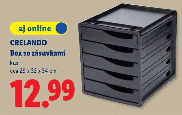 Crelando Box so zásuvkami