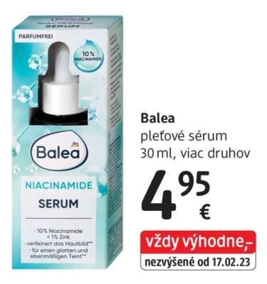 Balea pleťové sérum