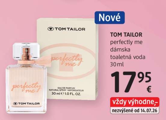 TOM TAILOR perfectly me dámska toaletná voda 30ml