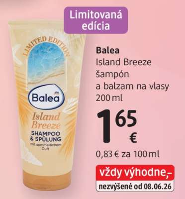 Balea Island Breeze šampón a balzam na vlasy