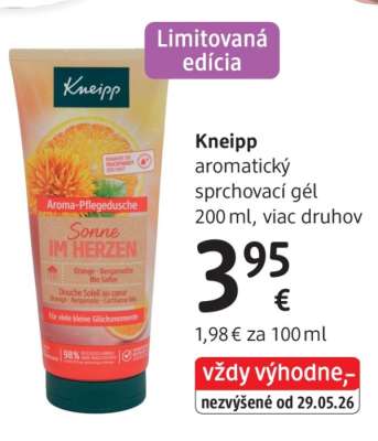 Kneipp aromatický sprchovací gél