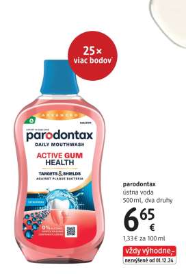 PARODONTAX Ústna voda