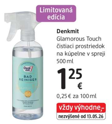 Denkmit Glamorous Touch čistiaci prostriedok na kúpeľne v spreji 500 ml