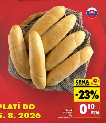 Rožok štandard 50 g