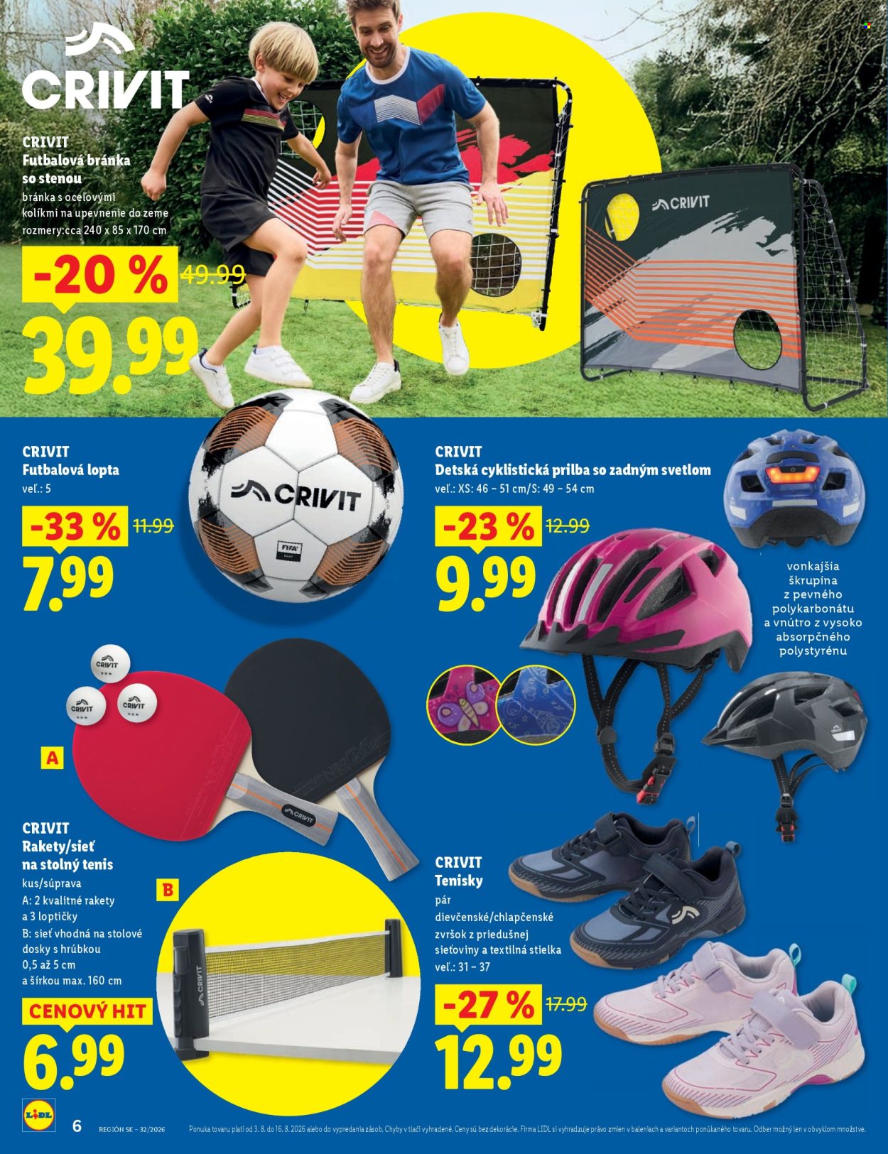 Leták Lidl - 3.8.2026 - 16.8.2026. Strana 6