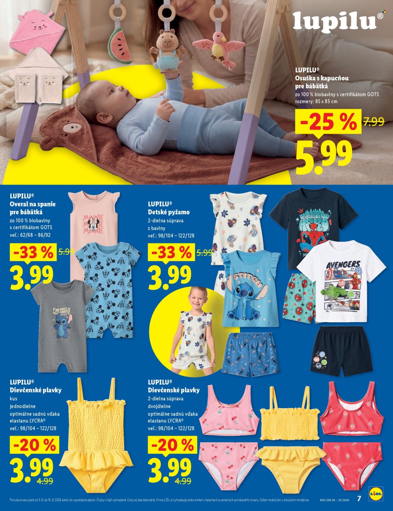 Leták Lidl - 3.8.2026 - 16.8.2026. Strana 7
