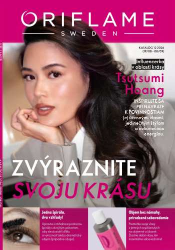 Leták Oriflame - 19.8.2026 - 8.9.2026.