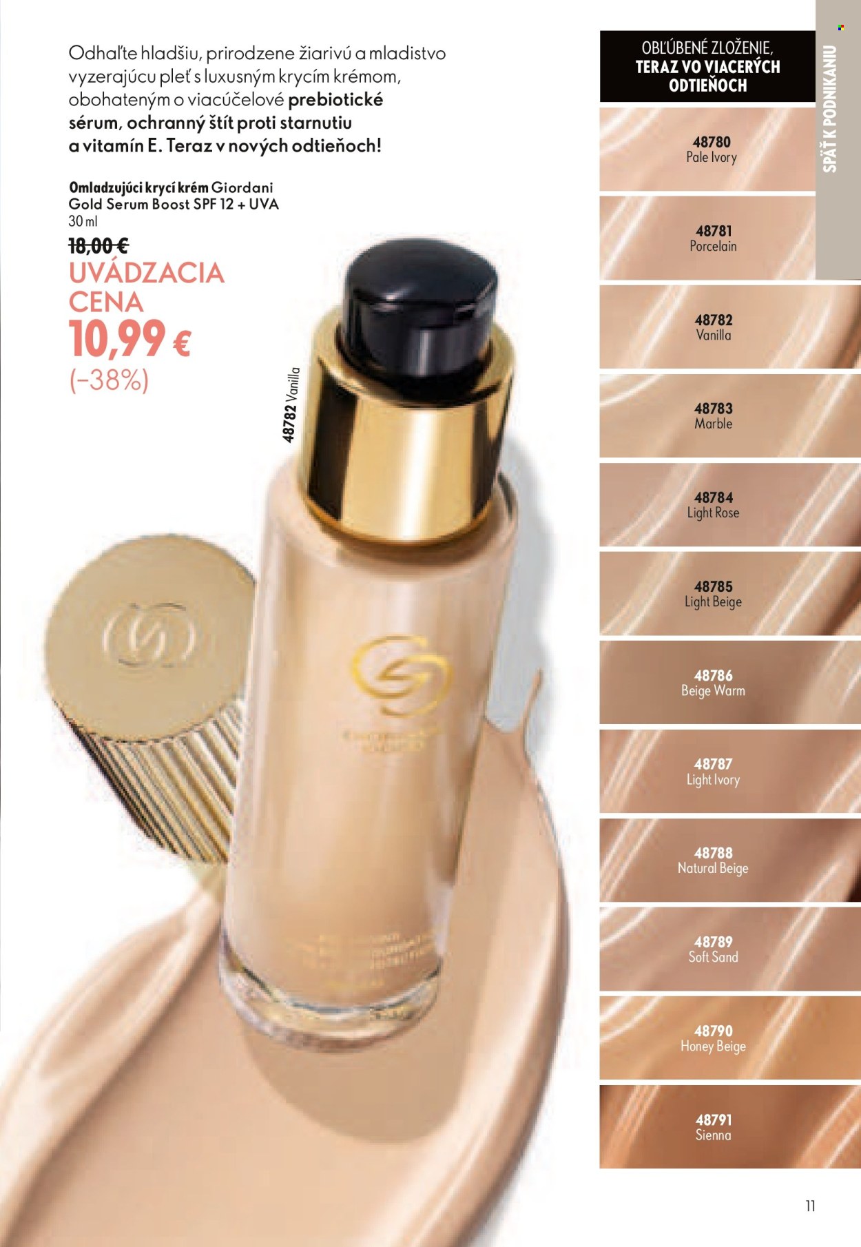 Leták Oriflame - 19.8.2026 - 8.9.2026. Strana 11