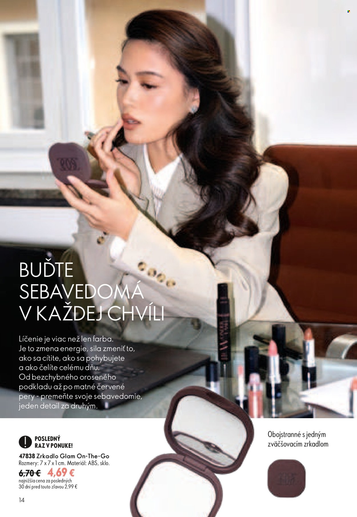 Leták Oriflame - 19.8.2026 - 8.9.2026. Strana 14
