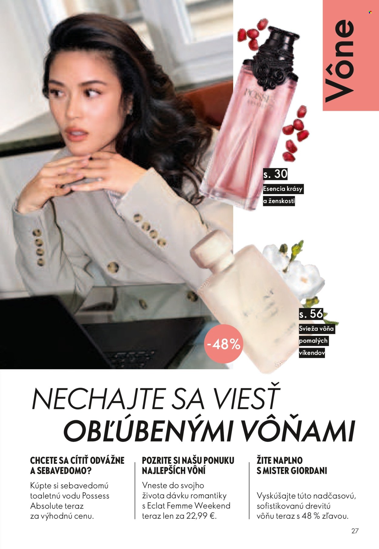 Leták Oriflame - 19.8.2026 - 8.9.2026. Strana 27