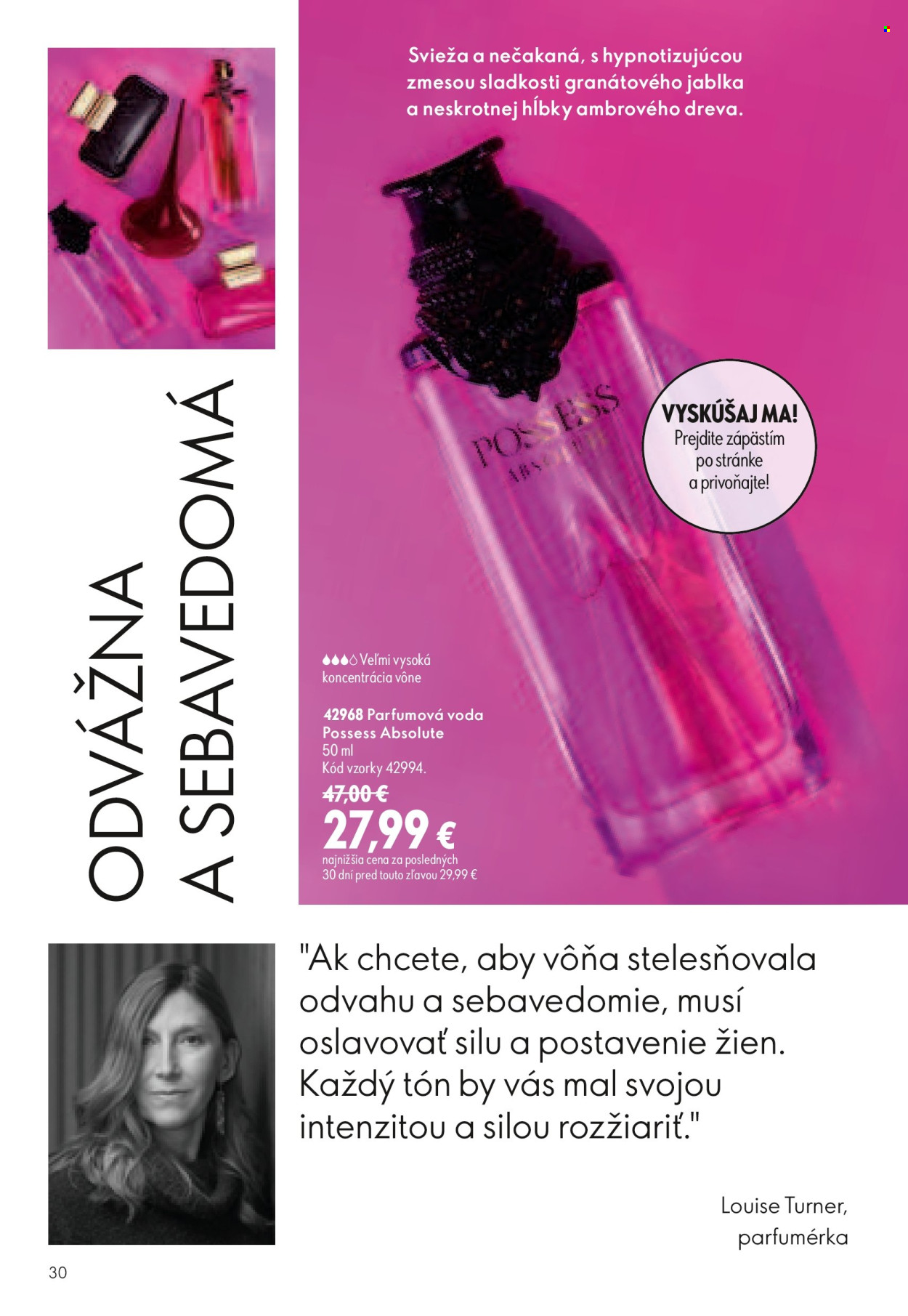Leták Oriflame - 19.8.2026 - 8.9.2026. Strana 30