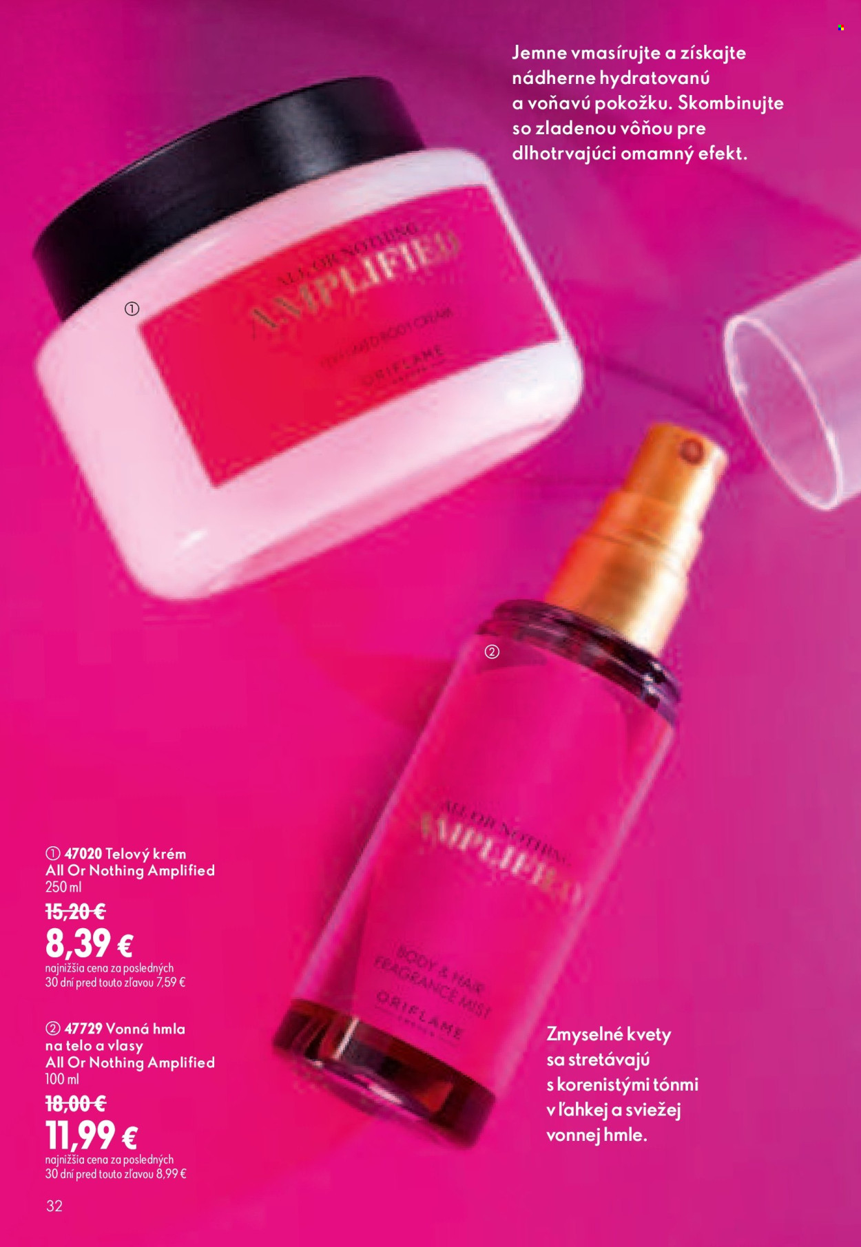 Leták Oriflame - 19.8.2026 - 8.9.2026. Strana 32