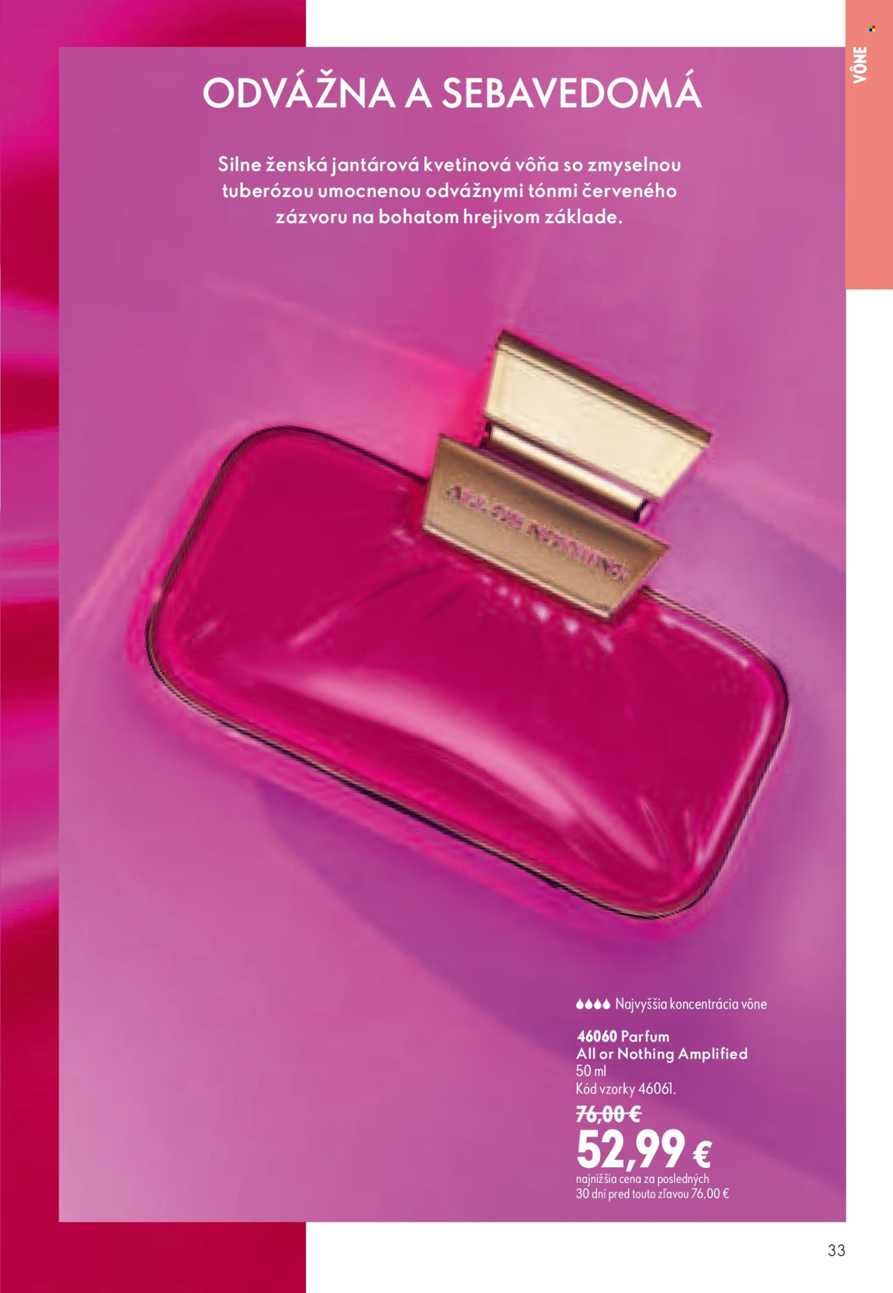 Leták Oriflame - 19.8.2026 - 8.9.2026. Strana 33