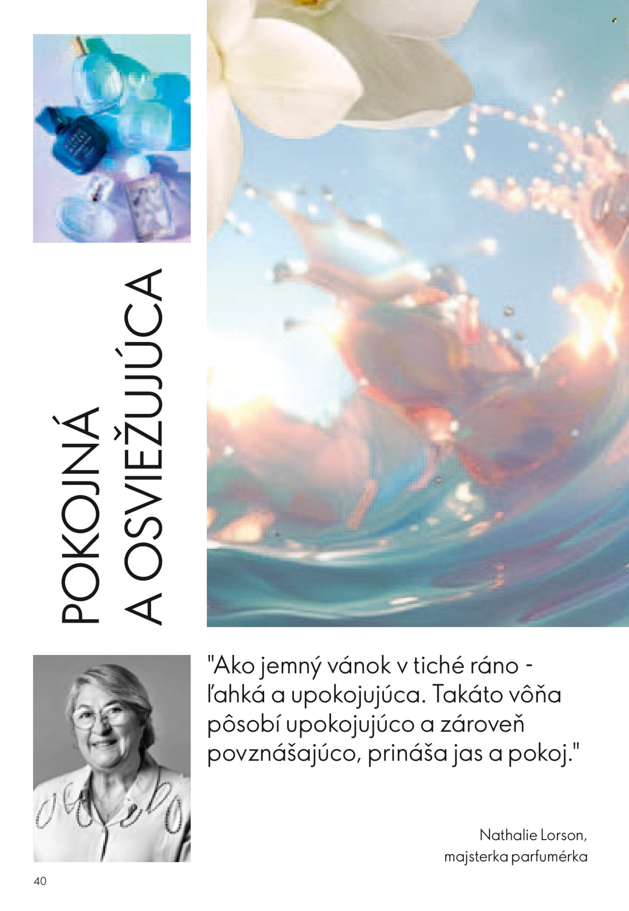 Leták Oriflame - 19.8.2026 - 8.9.2026. Strana 40