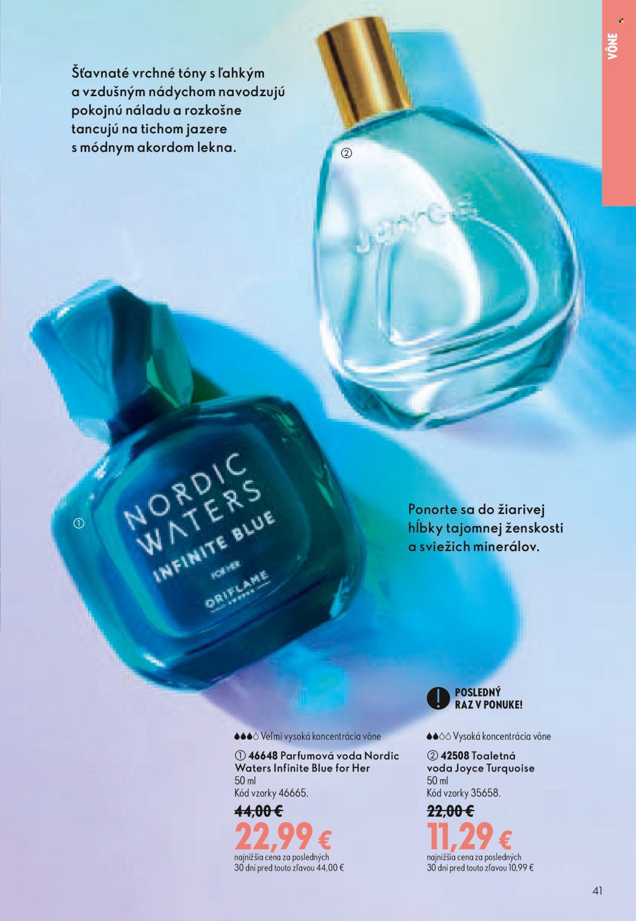 Leták Oriflame - 19.8.2026 - 8.9.2026. Strana 41