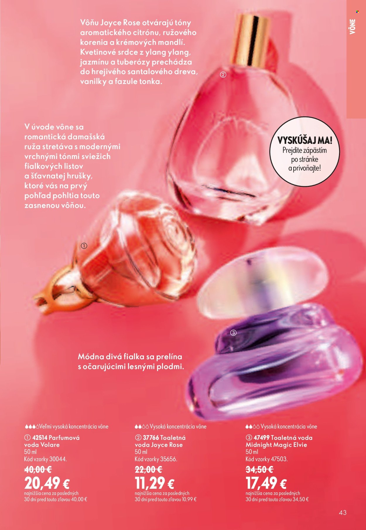 Leták Oriflame - 19.8.2026 - 8.9.2026. Strana 43