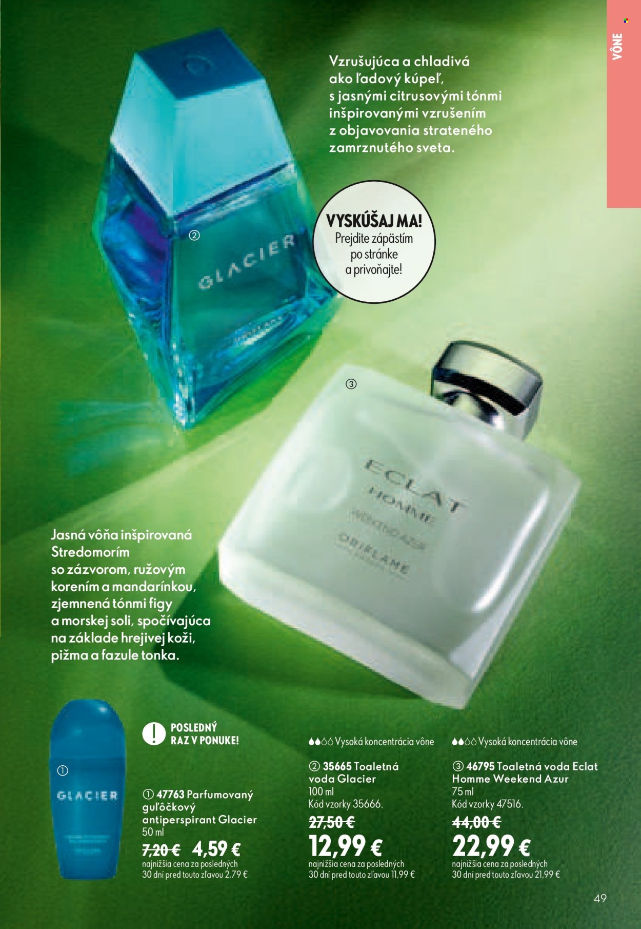 Leták Oriflame - 19.8.2026 - 8.9.2026. Strana 49