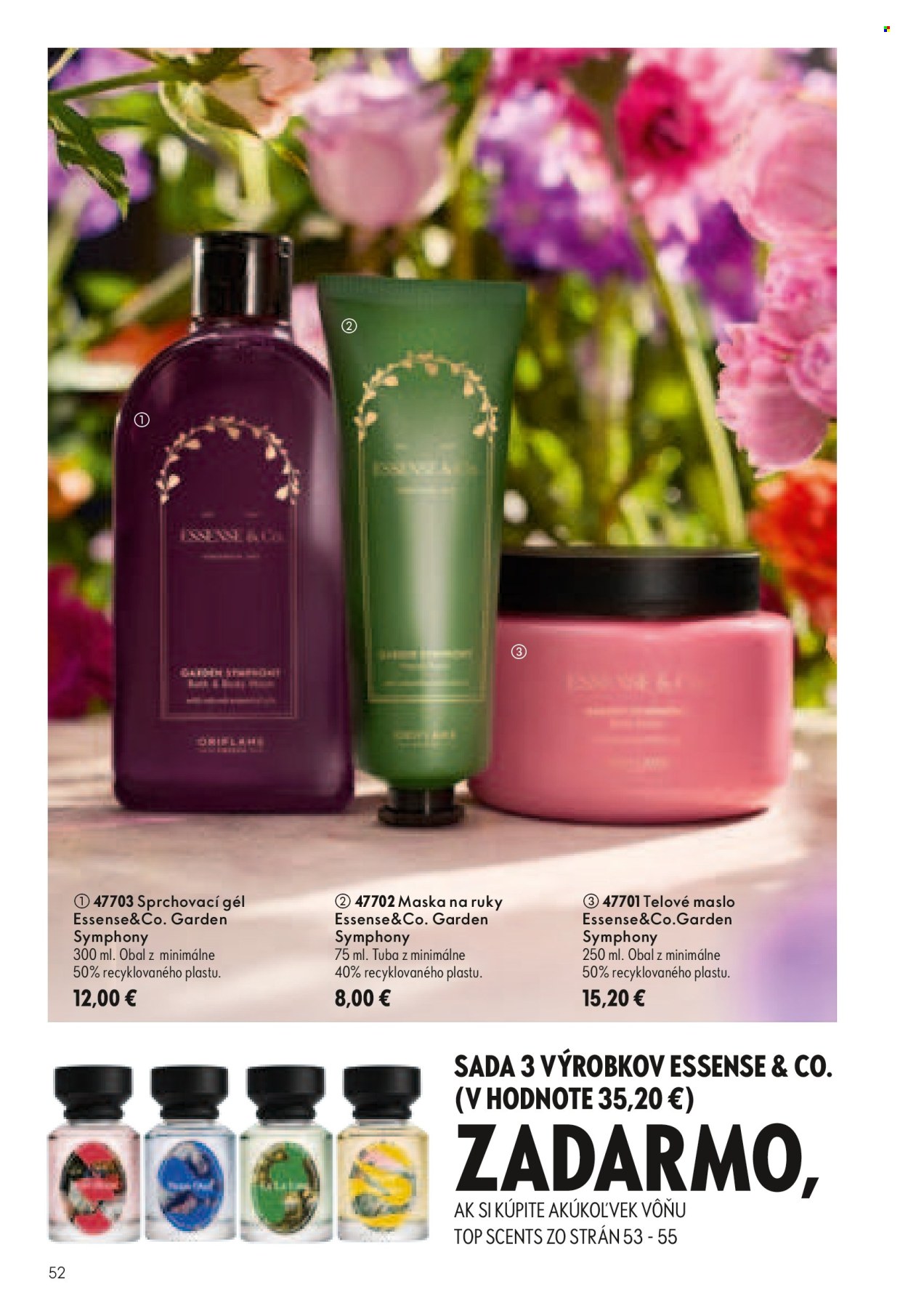 Leták Oriflame - 19.8.2026 - 8.9.2026. Strana 52