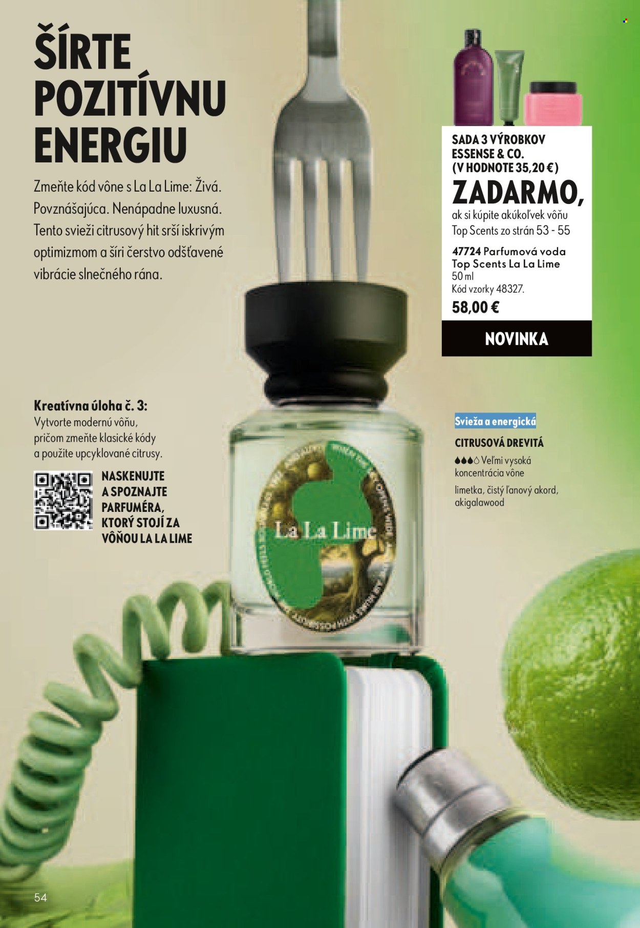 Leták Oriflame - 19.8.2026 - 8.9.2026. Strana 54