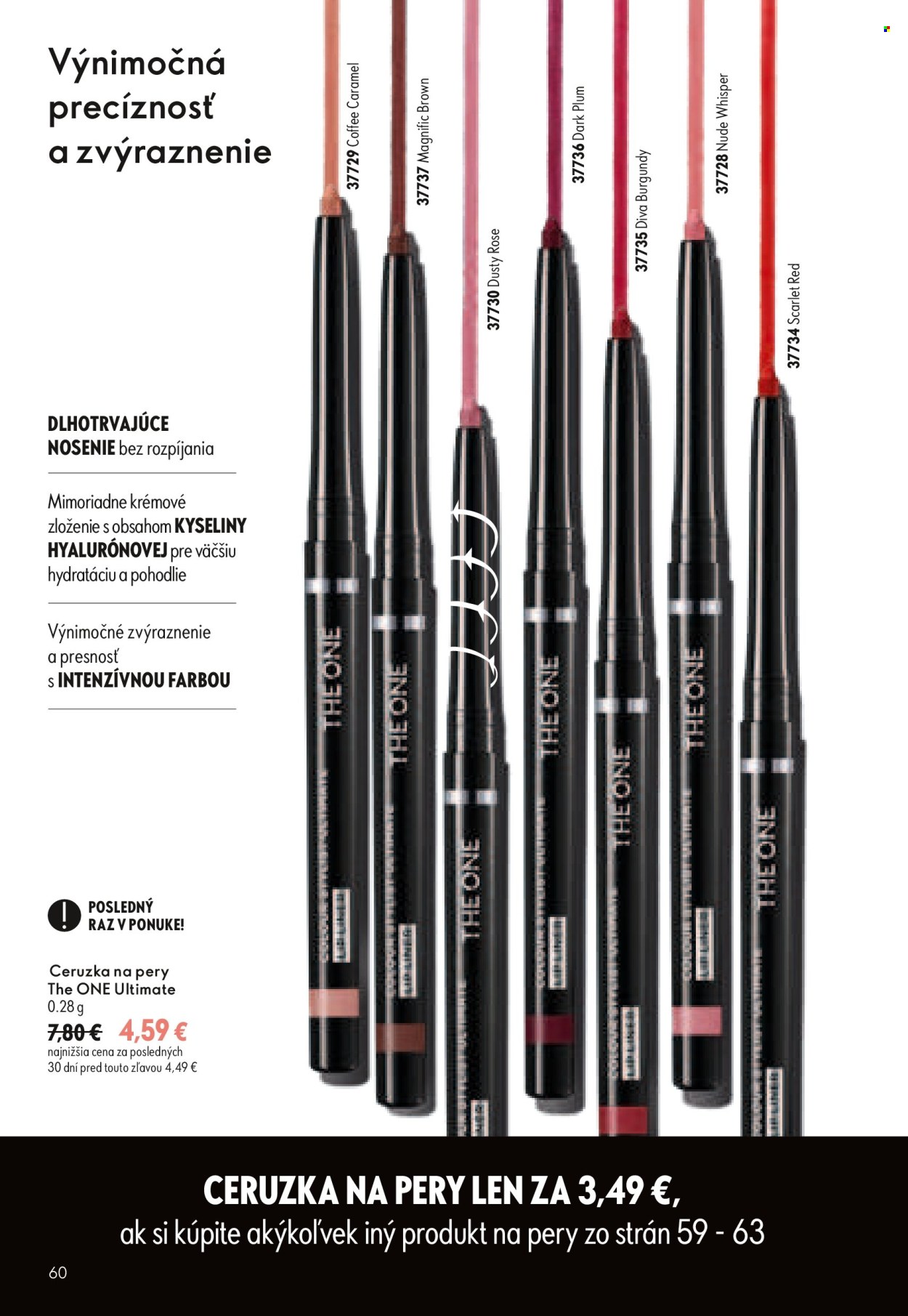 Leták Oriflame - 19.8.2026 - 8.9.2026. Strana 60