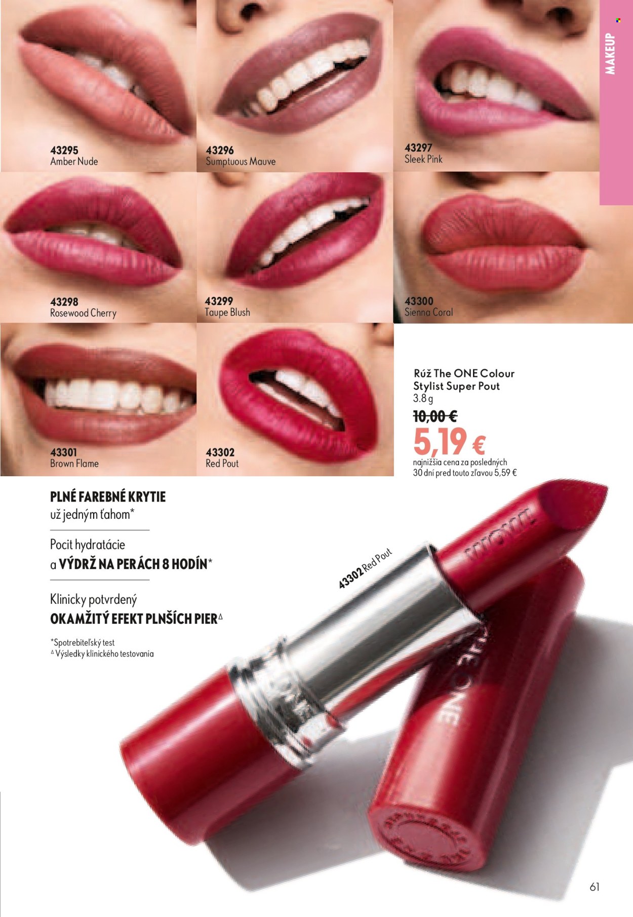 Leták Oriflame - 19.8.2026 - 8.9.2026. Strana 61