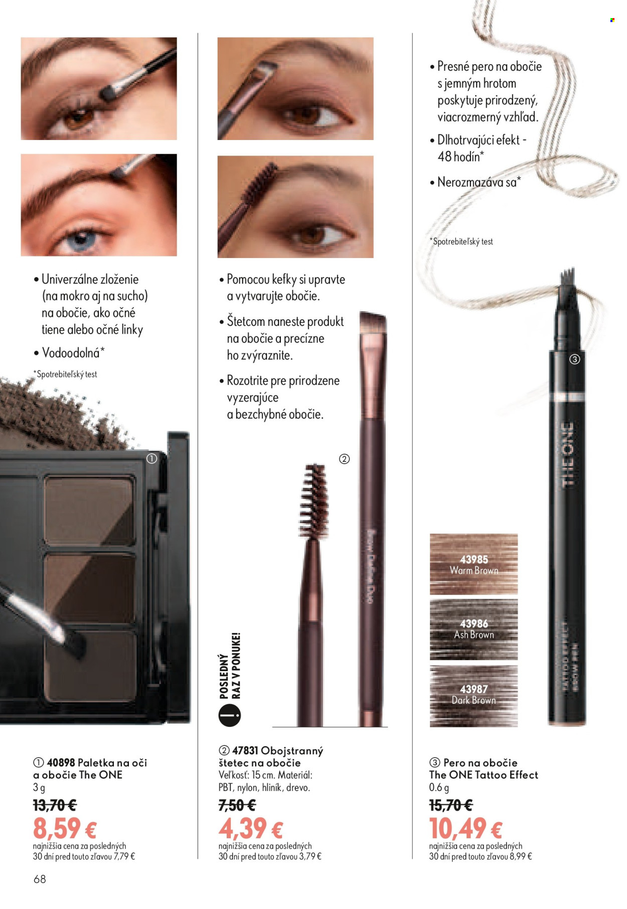 Leták Oriflame - 19.8.2026 - 8.9.2026. Strana 68