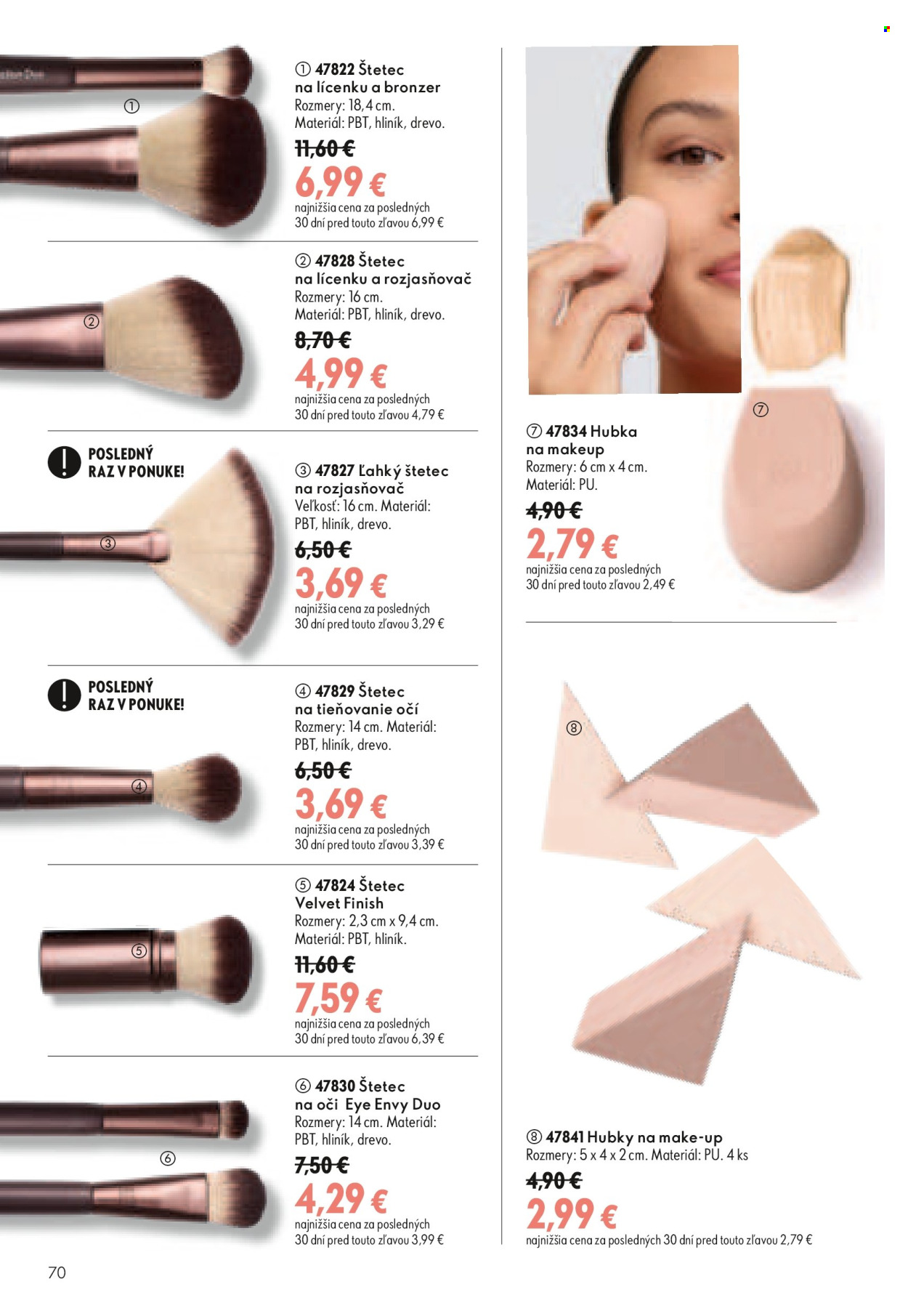 Leták Oriflame - 19.8.2026 - 8.9.2026. Strana 70