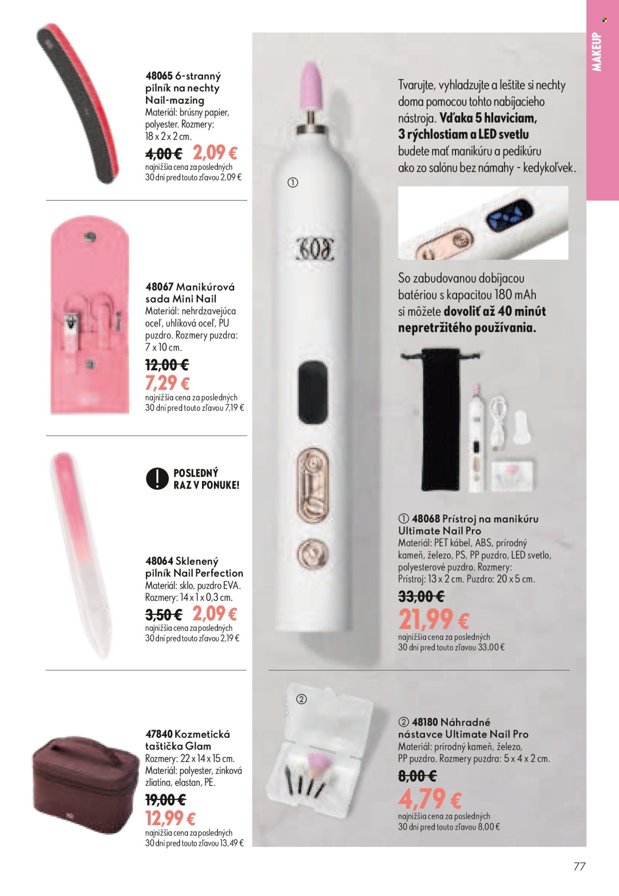 Leták Oriflame - 19.8.2026 - 8.9.2026. Strana 77