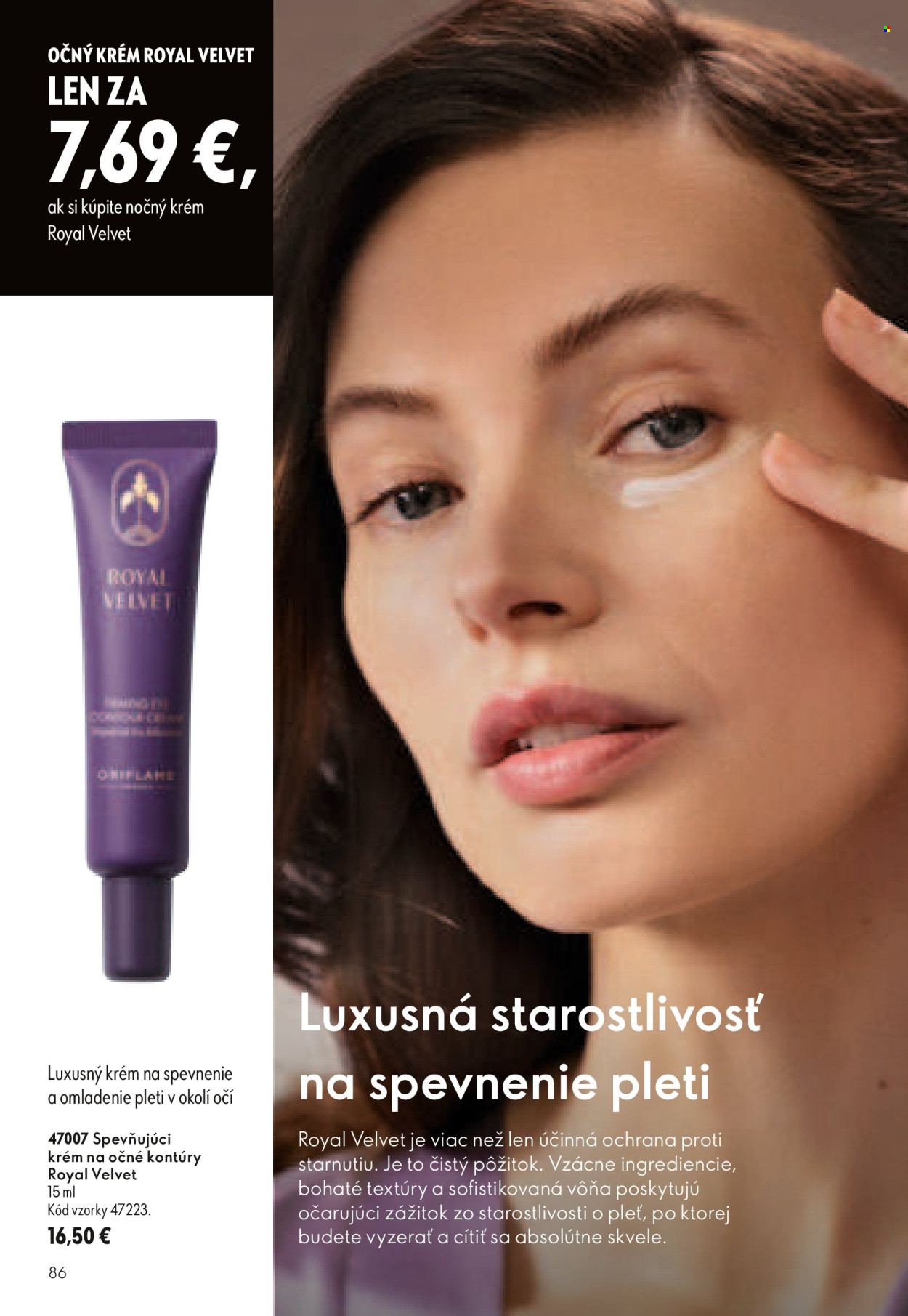Leták Oriflame - 19.8.2026 - 8.9.2026. Strana 86