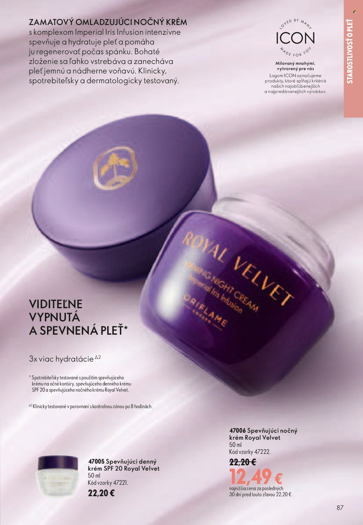 Leták Oriflame - 19.8.2026 - 8.9.2026. Strana 87