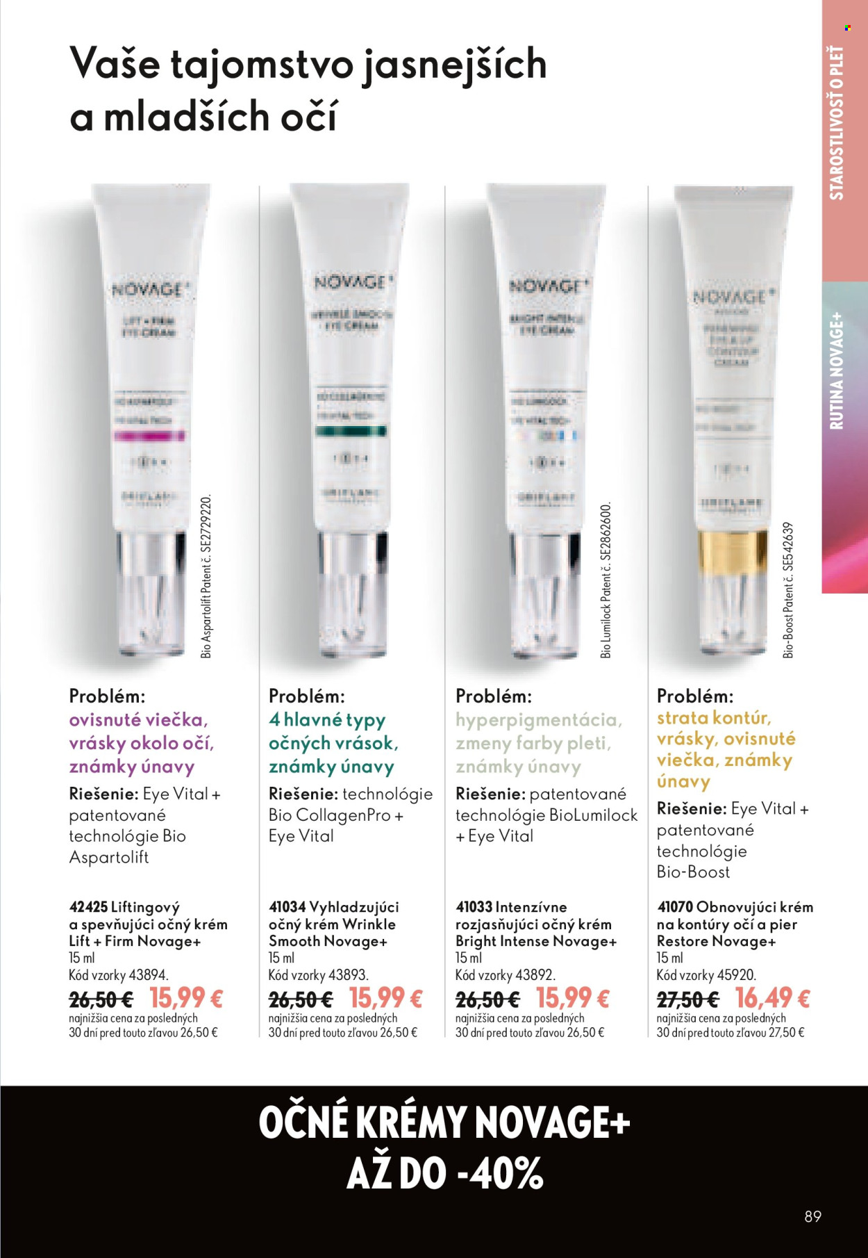 Leták Oriflame - 19.8.2026 - 8.9.2026. Strana 89