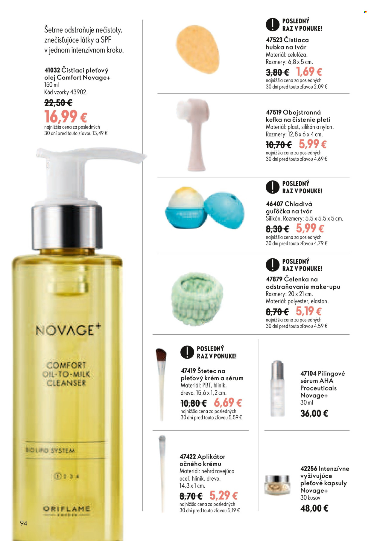 Leták Oriflame - 19.8.2026 - 8.9.2026. Strana 94
