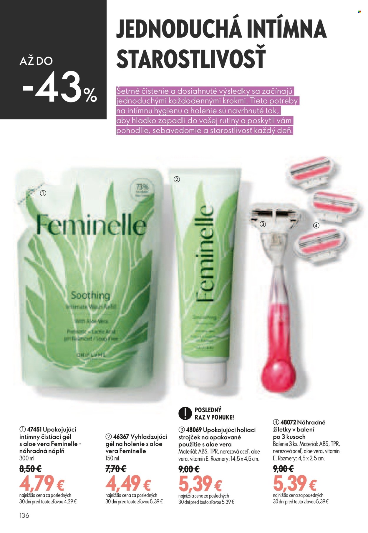 Leták Oriflame - 19.8.2026 - 8.9.2026. Strana 136