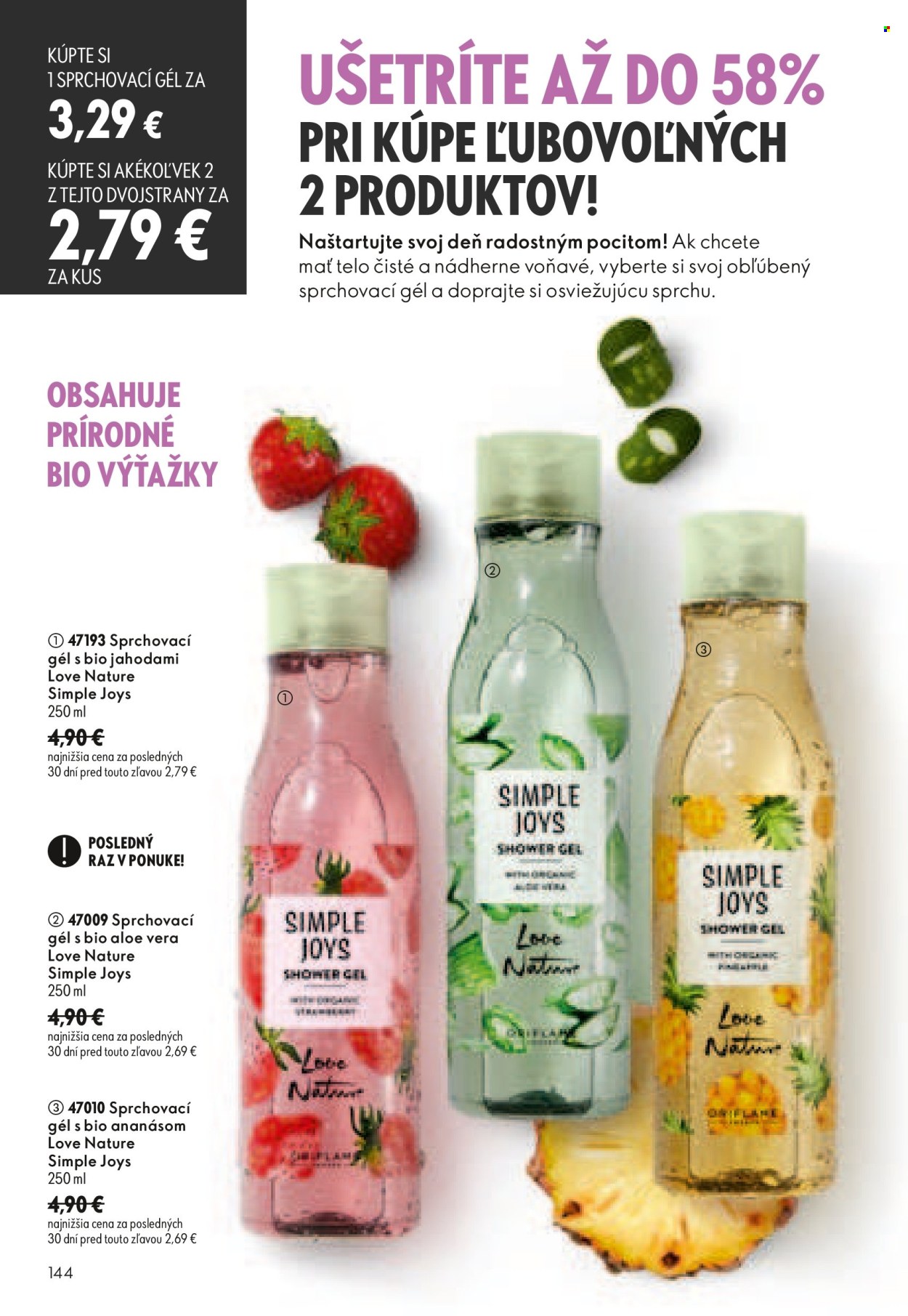 Leták Oriflame - 19.8.2026 - 8.9.2026. Strana 144