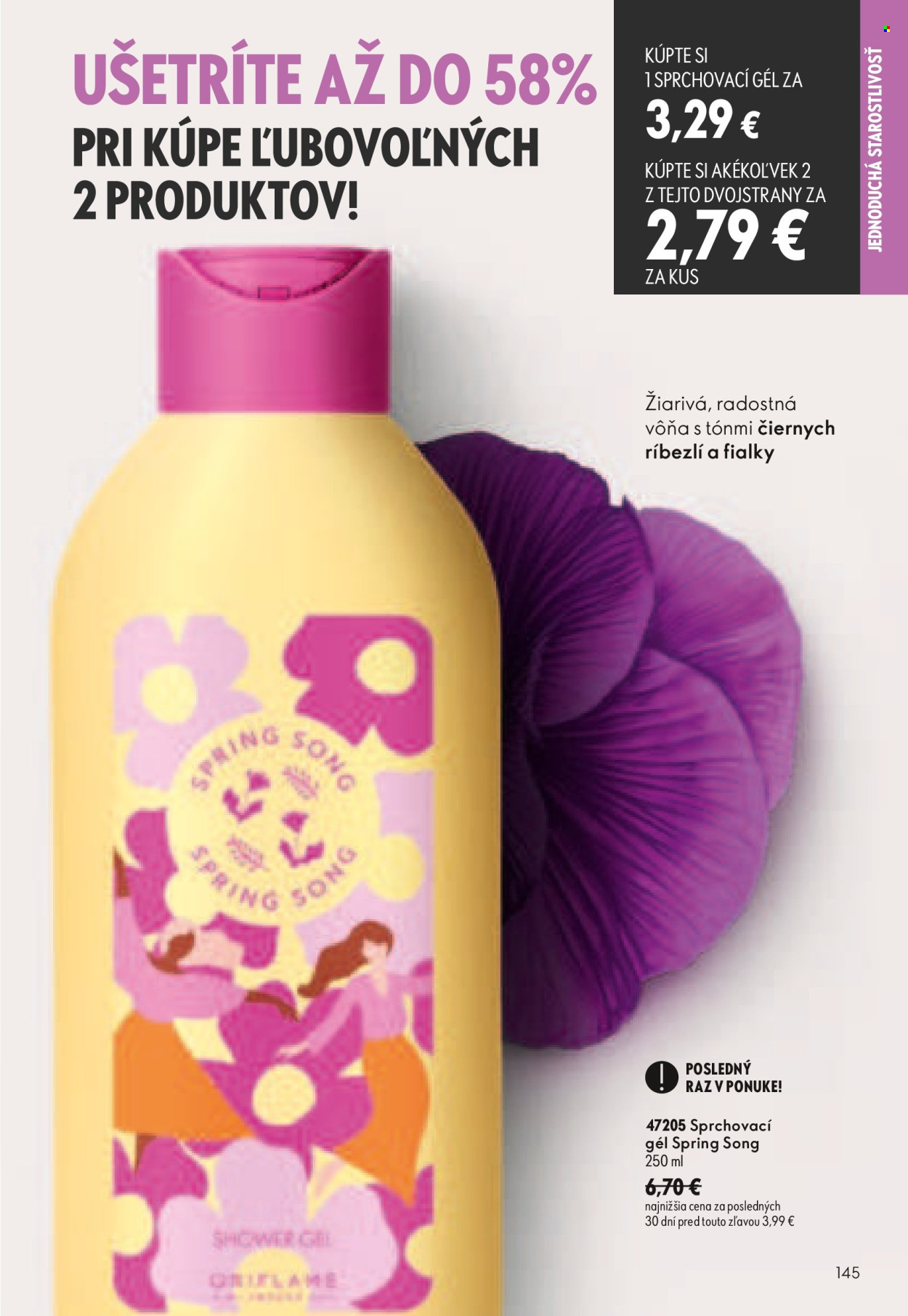 Leták Oriflame - 19.8.2026 - 8.9.2026. Strana 145