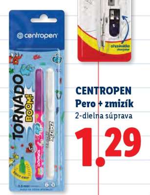 Centropen Pero + zmizík