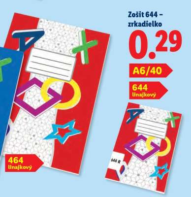 Zošit 644 – zrkadielko