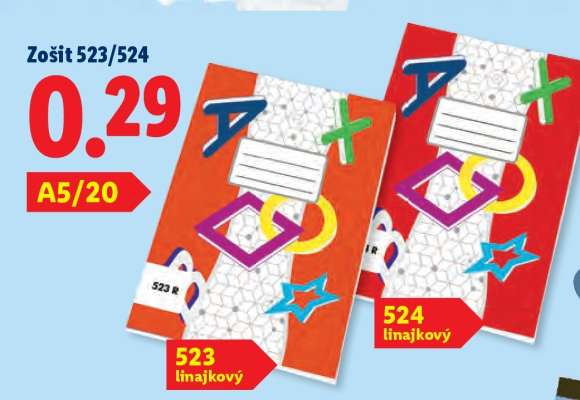 Zošit 523, 524