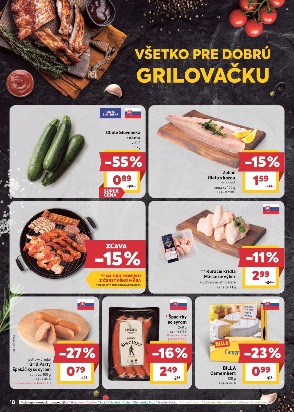 Leták Billa - 5.8.2026 - 11.8.2026. Strana 18