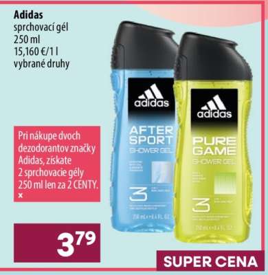 ADIDAS Sprchovací gél