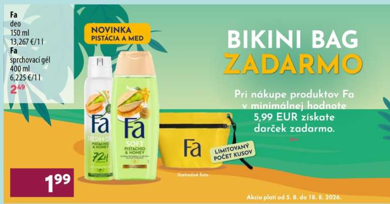 FA Sprchovací gél