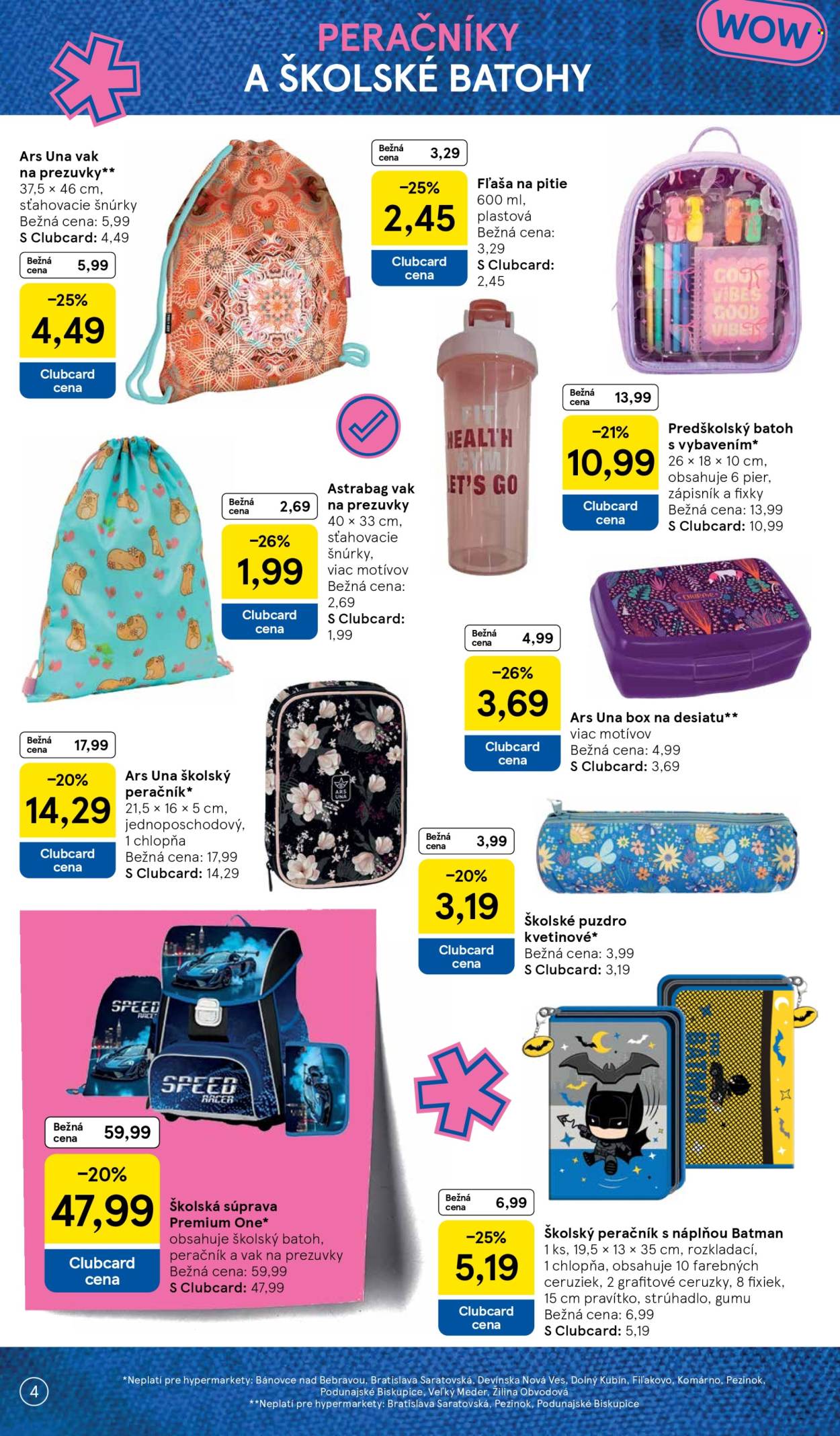 Leták TESCO hypermarket - 3.8.2026 - 13.9.2026. Strana 4
