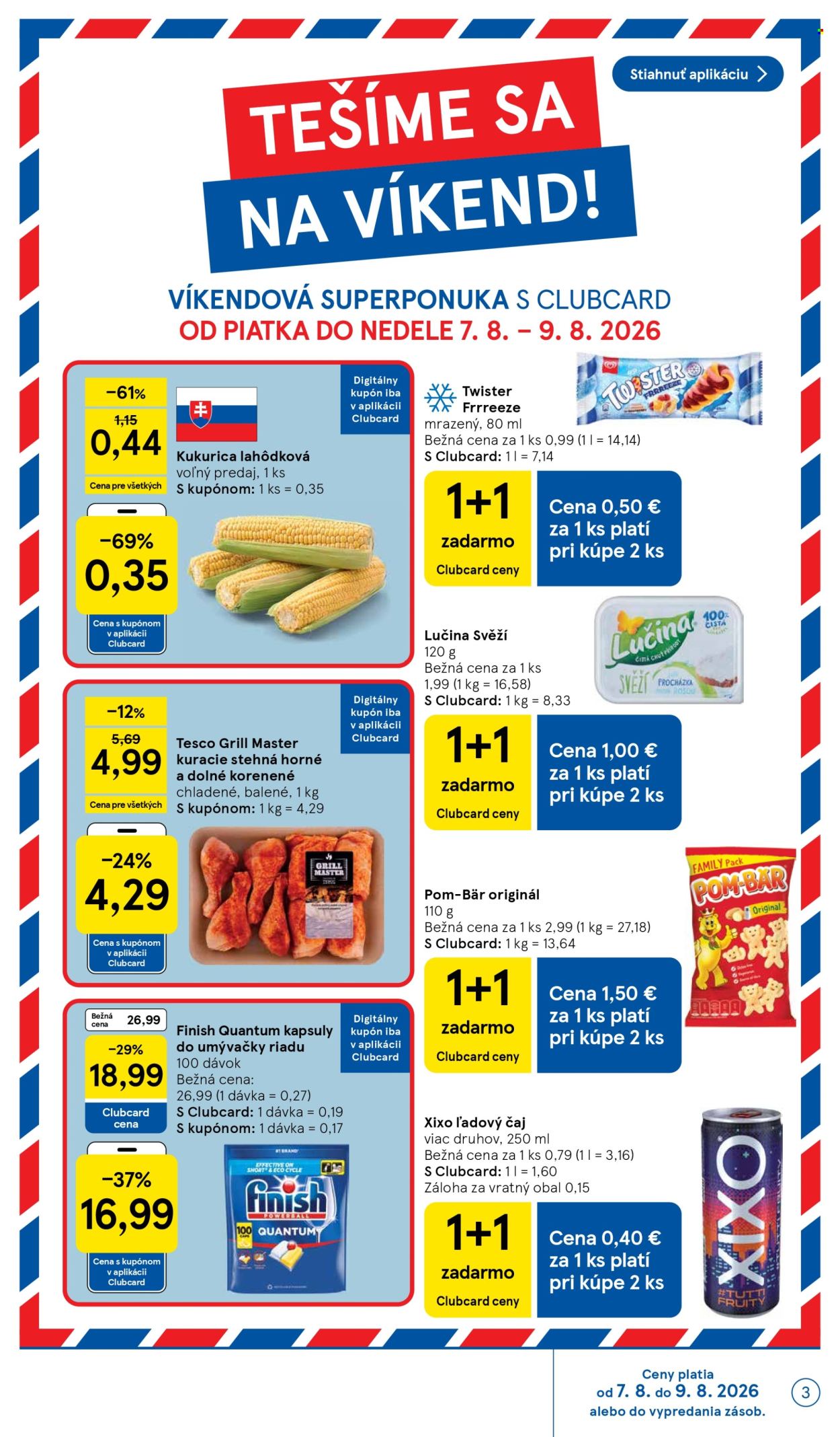 Leták TESCO - 5.8.2026 - 11.8.2026. Strana 3