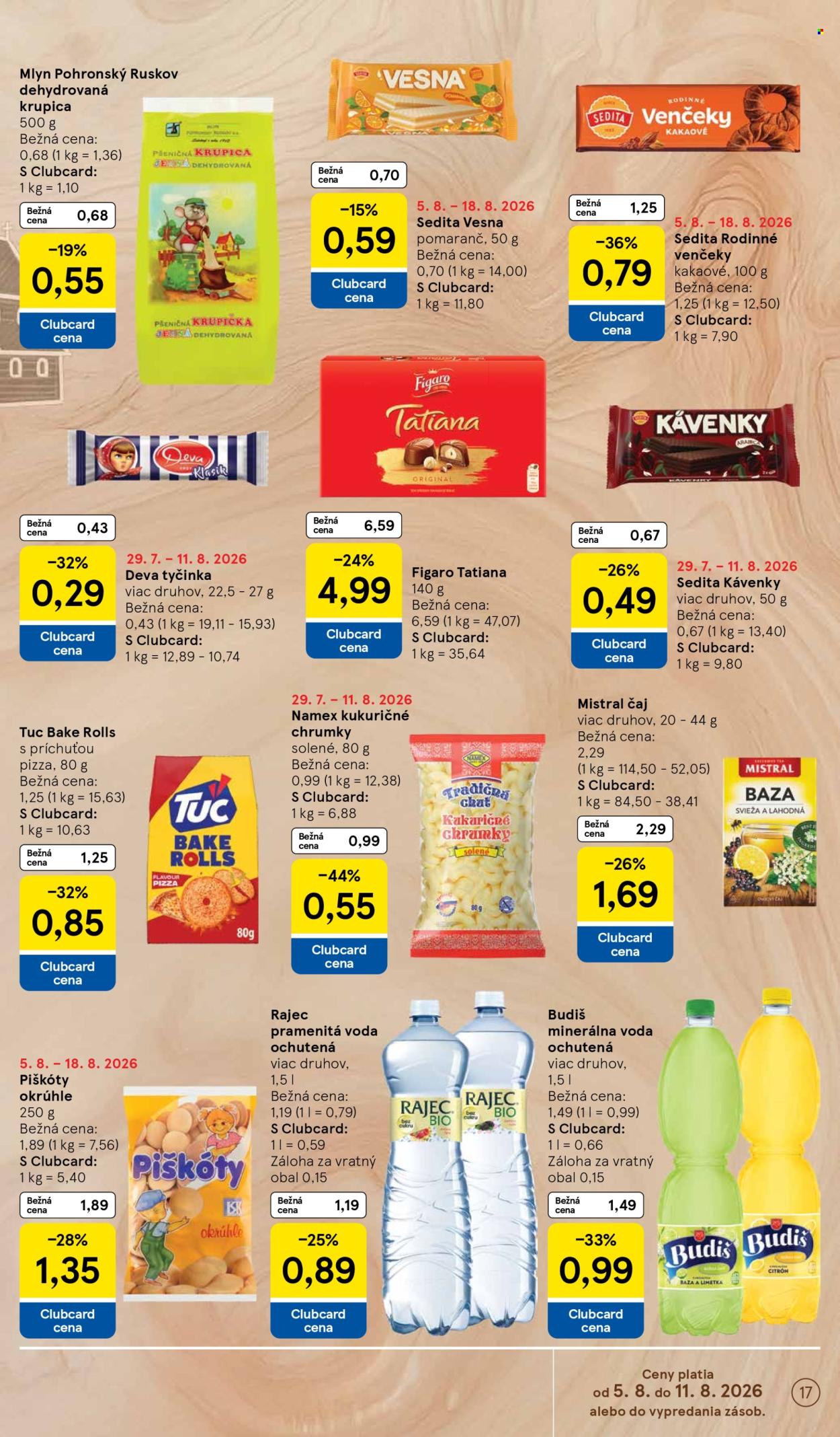 Leták TESCO - 5.8.2026 - 11.8.2026. Strana 17