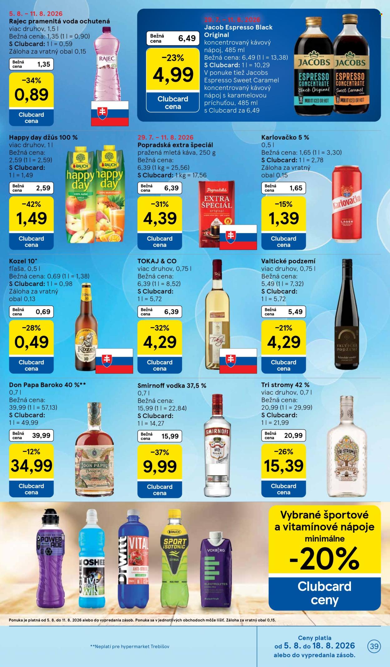 Leták TESCO - 5.8.2026 - 11.8.2026. Strana 39